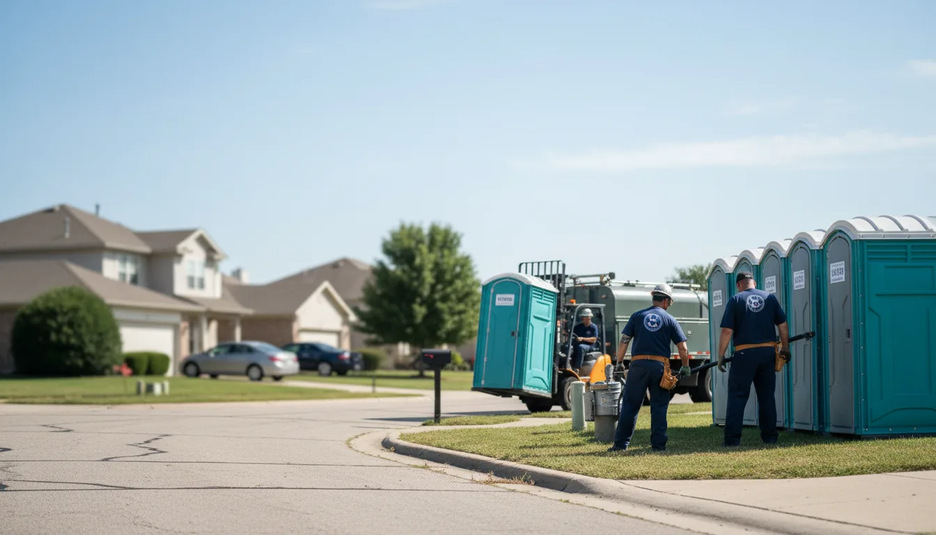 Porta Potty Rental in Thaxton, MS near me